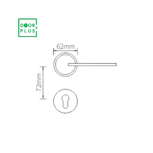 דלת פלוס אבטחה מותאמת אישית דלת מערכת מנעול ביטחון הילד דלת עץ מנעולי מתכת קשה ידיות ידיות ידית חדר אמבטיה - Product Image 6