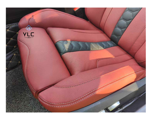 Sedili da Corsa Personalizzati con Schienale Alto, Impermeabili, in Pelle Sportiva per BMW, Accessori Interni Auto <span class=keywords><strong>VIP</strong></span> Regolabili - Product Image 5