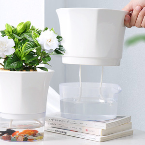 Planter Plastic Plastic Wholesale Planter Indoor Self Watering Plastic Plant Flower Pot