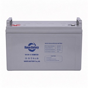 VA120-12 <b>12V</b> 120Ah Valve Regulated Gel <b>Deep</b> <b>Cycle</b> Rechargeable Lead Acid VRLA <b>Battery</b> for Energy Storage - Product Image 1