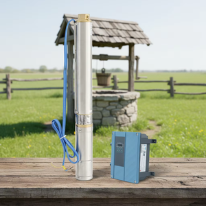 ปั๊มน้ำพลังงานแสงอาทิตย์ Sundanka 3DPC3.8-47-48-400 AC/DC แบบไร้แปรงถ่าน ใบพัดพลาสติก 3.8 ลูกบาศก์เมตร/ชั่วโมง ระยะส่ง 80 เมตร 48 โวลต์ รับประกัน 3 ปี รับผลิตแบบ OEM - Product Image 1