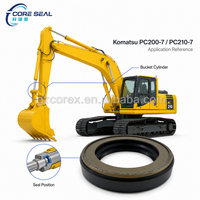 Kit de réparation de joints d'étanchéité de vérin de godet 707-99-45230 de haute qualité pour excavatrices Komatsu PC200-7 PC210-7