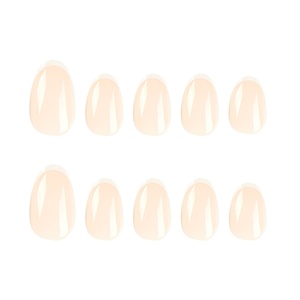 <span class=keywords><strong>Uñas</strong></span> Postizas Estilo Francés, Cortas y Ovaladas, de ABS, <span class=keywords><strong>Blancas</strong></span>, Adhesivos Desmontables para <span class=keywords><strong>Manicura</strong></span> - Product Image 6