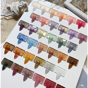 Produits tendance 2025 Nouveauté 120 pièces Pointes à ongles carrées en plastique transparent professionnelles pour la peinture, le gel UV, la nuancière de vernis - Product Image 5
