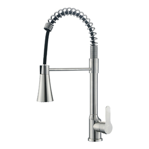 Rubinetto da Cucina Moderno Monocomando in Acciaio Inox 304 <span class=keywords><strong>con</strong></span> <span class=keywords><strong>Doccetta</strong></span> Estraibile e Beccuccio Flessibile - Product Image 2