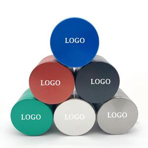 Di alta qualità in lega di zinco Grinder personalizzato Laser inciso Logo semplice stile frantoio per il tabacco per il fumo all'ingrosso - Product Image 1