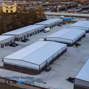 Kit di Costruzione in Acciaio per Capannoni Industriali Prefabbricati di Alta Qualità - Product Image 2