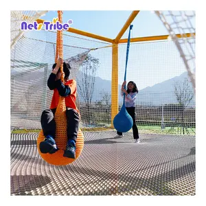 New Style Children Commercial Outdoor Playground Equipment Adventure Play Center per bambini 3-15 anni