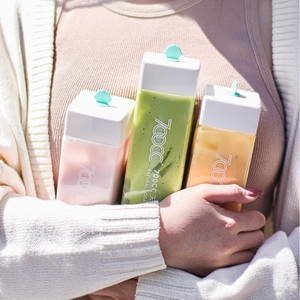 แจกันทรงสี่เหลี่ยมทำจากโซดาเย็นใสขนาด350มล. 400มล. 500มล. - Product Image 5