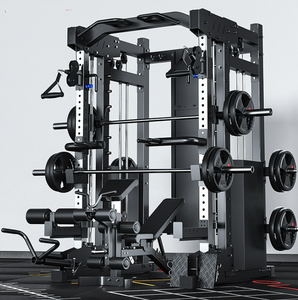 Machine Smith Commerciale de Gymnastique Multifonctionnelle pour la Maison, Cadre de Squat Profond, Équipement de Fitness, Appareil d'Entraînement OCKR-100 - Product Image 3