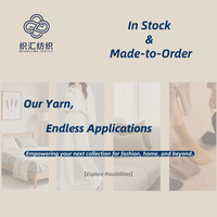 Fil de bambou 100% naturel, 32 fils, personnalisable, antibactérien et respirant pour chaussettes, t-shirts, textiles de maison, tricot et tissage