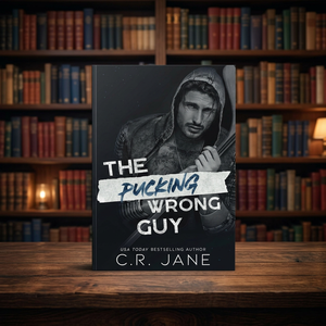 หนังสือเรื่อง "The Pucking Wrong Guy" ฉบับภาษาอังกฤษ ปกอ่อน แนวโรแมนติกสีเข้ม นิยายฮอกกี้ สำหรับผู้ใหญ่ - Product Image 1