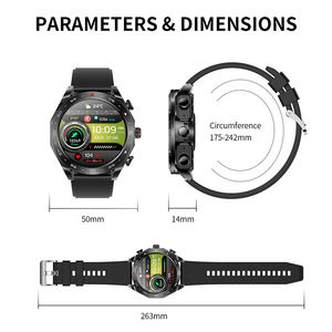 Reloj Inteligente DF T95 2 en 1 con Batería de 400 mAh, Auriculares Inalámbricos TWS BT, Pantalla HD IPS de 1.52 Pulgadas, Más de 100 Modos Deportivos, Resistente al Agua IP67 - Product Image 6