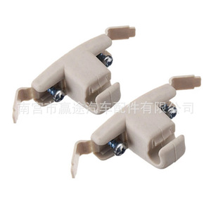 Soporte para Visera Solar Winning Journey para BMW E46 M3 328Ci 325Xi 330Xi, Gris Beige, Plástico, Número de Pieza 51168243575 - Product Image 5