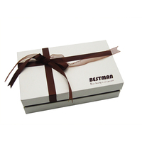 Boîte cadeau rigide personnalisée avec couvercle et base, 2 pièces, logo personnalisé, emballage en carton de luxe avec mousse EVA pour cosmétiques