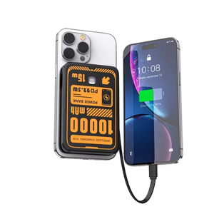 OEM PD 22.5W Fast Charging Portable External Battery Power Bank 10000mAh Wireless Charger <b>Mini</b> Magnetic Power Bank - Product Image 4