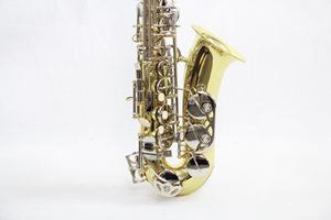 <span class=keywords><strong>Saxophone</strong></span> élégant de haute qualité et abordable imitant une marque célèbre <span class=keywords><strong>Saxophone</strong></span> alto superbe <span class=keywords><strong>Saxophone</strong></span> à corps en laiton laqué d'or - Product Image 4