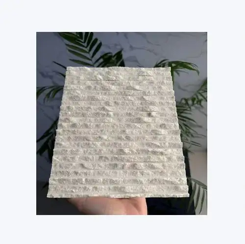 Exterior Lightweight Wall Panels Slate Flexible Paper Thin Stone Veneer Tile like granite look stone cladding mcm flexible