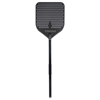 YINHAO Spatule à pizza perforée de 12 pouces avec long manche pour four, pelle à retourner, ustensiles de cuisine, outils de cuisson de pizza