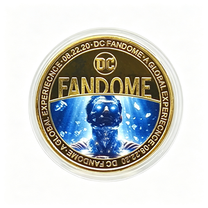 Moneda Conmemorativa Red Lightning Champion 2026: Cinco Poses de Héroes de Películas, Estuche de Hierro Bañado en Oro - Product Image 3