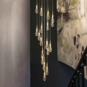Lampadario dal Design Creativo Nuovo di Zecca per Soffitti Alti, Hotel, Casa, Scale e Sale da Pranzo - Product Image 1