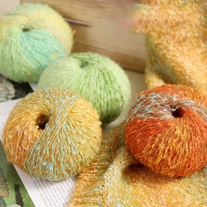 Fil de <span class=keywords><strong>Mohair</strong></span> en gros d'usine pour le fil à tricoter à la main Offre Spéciale <span class=keywords><strong>Mohair</strong></span>/fil mélangé acrylique - Product Image 4