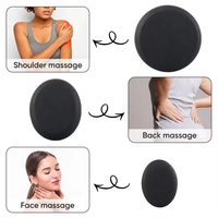 Dropping Spa Set Chinese Wholesale 9pcs Natural Energy Stone Set Hot Natural Stones Therapy Massage Set avec Warmer Bian Stone