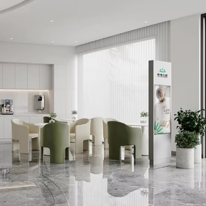 Interior Design ospedaliero dell'occhio dentale con planimetria 3D rendering disegni funzionanti porta finestra materiale di fornitura lista BIM supporto - Product Image 4