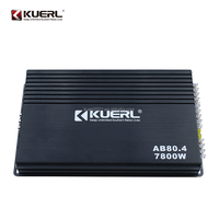 Amplificateur de puissance audio pour voiture de haute qualité 12V, amplificateur de voiture Mosfet ODM 4 canaux, amplificateur de haut-parleurs de porte à quatre voies