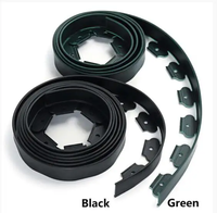 Bandes de bordure de pelouse en PVC 5*5cm/5*10cm Bordure de jardin Aménagement paysager