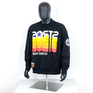 Sudadera con Capucha TOPSHOW GARMENT, Personalizada con Estampado 3D en Relieve, 500gsm, Bordado de Parches, Sudadera de Algodón con Cuello Redondo y Estampado en Relieve - Product Image 1