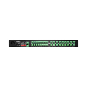 Système d'évacuation vocale en rack 1U, amplificateur 8 zones, unité de commutation et de surveillance de ligne de haut-parleurs - Product Image 4