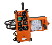 Iehc Télécommande sans fil industrielle 24V de qualité supérieure, clavier en plastique de silicone PA, fonction étanche RF, apprentissage, grue
