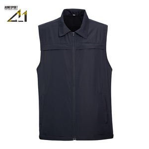 Gilet Softshell Personnalisé pour Homme 2025 – Veste Sans Manches en Tricot de Coton Chaud – Vêtement de Sport Décontracté pour la Vente en Gros - Product Image 1