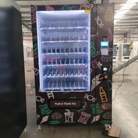 Best-seller européen de snack boisson avec espèces/carte