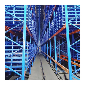 Étagère de stockage à double <span class=keywords><strong>colonne</strong></span> renforcée, super stable, pour empilage de marchandises, rack d'entrepôt, usage intensif - Product Image 6