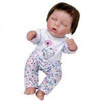 Boneka Bayi Reborn 12 Inci, Vinyl Silikon Lembut, Dilukis Tangan dengan Warna Kulit 3D, Boneka Simulasi Bayi Baru Lahir untuk Koleksi