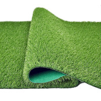 Alfombra de césped artificial de 7mm, 10mm, 20mm, 25mM, 30mm, 40mm, paisaje de jardín, alfombra de plástico, césped, césped artificial, césped sintético