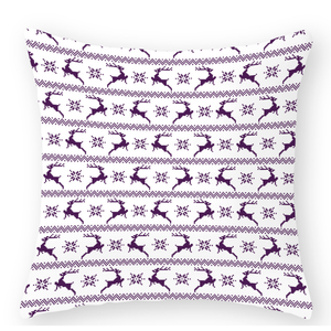 Sublimación de tejido de algodón casa Navidad PillowcaseThrow funda de almohada cubierta - Product Image 6