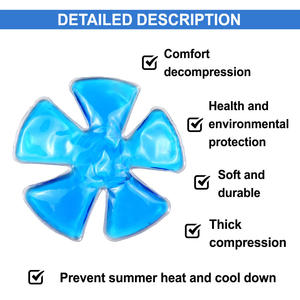 Casque de sport souple personnalisé avec logo OEM, pour l'équitation en extérieur et le travail, avec gel rafraîchissant et pack chaud/froid - Product Image 3