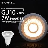 Ampoules led haute luminosité Gu10 7W 230v de chine, vente en gros
