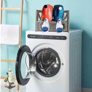 Porte-détergent à lessive en bois gris rustique Youlike-Présentoir à détergent à lessive-Plateau d'égouttement propre - Product Image 6