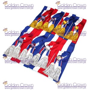 เงินทองและเงิน Tricolor Sash ฝรั่งเศส | ไอออนลบเทศบาลไทรอลอร์เทไมเออร์และแอดเดรส - Product Image 3
