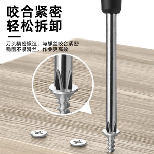 Phillips Screwdriver Plastic Handle Standard Bit Diy Repair <b>Tool</b> - Product Image 3