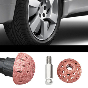 Cabezal de Pulido de Carburo Jiao Shang de 55mm y 42mm con Vástago Recto para Reparación de Neumáticos y Metales No Ferrosos - Product Image 3