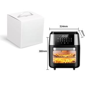 <span class=keywords><strong>Friteuse</strong></span> à air de grande capacité 12L en acier inoxydable avec Wi-Fi, circulation d'air chaud, arrêt automatique <span class=keywords><strong>pour</strong></span> <span class=keywords><strong>6</strong></span> <span class=keywords><strong>personnes</strong></span> et plus - Product Image 2