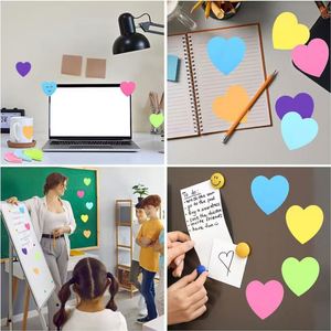 240 Sheets 8 Pack 3x3inch Heart Five-Pointed Star Irregular Shapes 8 Mixed Colors Removable Self Stick <b>Memo</b> <b>Pads</b> Cute Post - Product Image 3