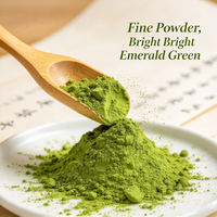 Poudre de Matcha de qualité supérieure 3A, marque privée personnalisée, 50g/boîte, poudre de thé vert Matcha pour l'alimentation et les boissons