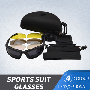 चश्मा शूटिंग रात दृष्टि साफ चश्में सामरिक धूप का चश्मा चश्मा रणनीति - Product Image 3