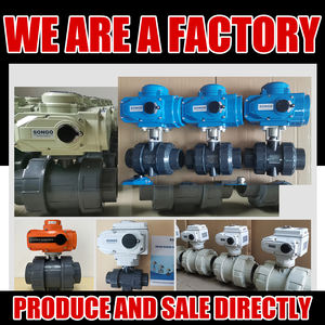 Сонго DN50 2 дюйма, работающего на постоянном токе 12 В в 2 Way водонепроницаемый двойной UPVC ПВХ 50 мм шланг для воды пластик моторизованный шаровой кран с электрическим приводом - Product Image 3